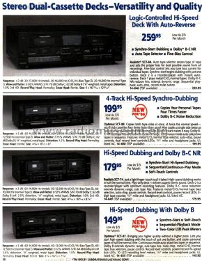 Realistic SCT-84 14-646; Radio Shack Tandy, (ID = 1756973) R-Player