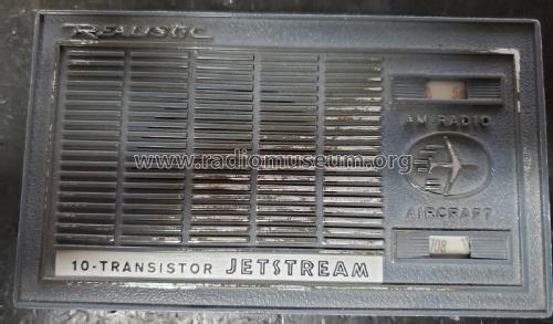 Realistic 10-Transistor Jetstream 12-626; Radio Shack Tandy, (ID = 3003776) Radio