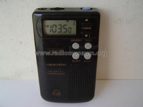 Realistic Porta Vision 12-174; Radio Shack Tandy, (ID = 321039) Radio