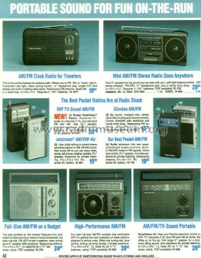 Realistic 12-716; Radio Shack Tandy, (ID = 1777143) Radio