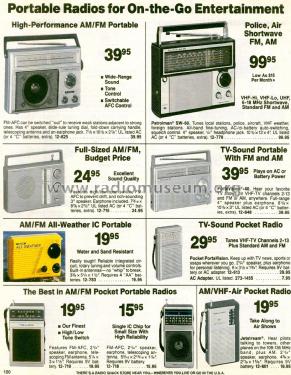 Realistic All Weather 12-783; Radio Shack Tandy, (ID = 1795503) Radio