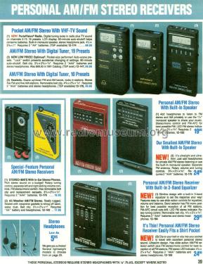 Realistic All Weather AM-FM Stereo Mate 12-142; Radio Shack Tandy, (ID = 1775795) Radio