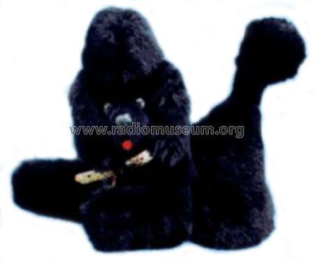 Realistic AM Animal Radio 'Black Poodle' 12-980; Radio Shack Tandy, (ID = 1370090) Radio
