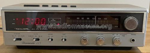 Realistic AM-FM Stereo Chronomatic 225 12-532; Radio Shack Tandy, (ID = 2855672) Radio