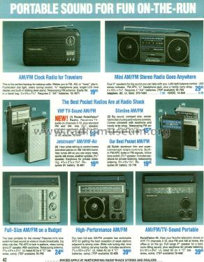 Realistic AM/FM Stereo Mate 12-722; Radio Shack Tandy, (ID = 1776290) Radio