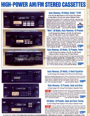 Realistic Car Radio 12-1937; Radio Shack Tandy, (ID = 1772166) Car Radio