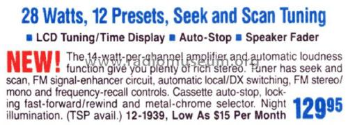 Realistic Car Radio 12-1939; Radio Shack Tandy, (ID = 1772177) Car Radio