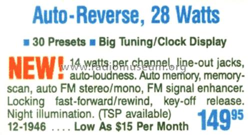 Realistic Car Radio 12-1946; Radio Shack Tandy, (ID = 1786890) Car Radio