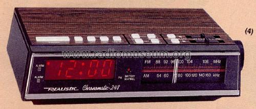 Realistic Chronomatic 248 12-1555; Radio Shack Tandy, (ID = 1321768) Radio