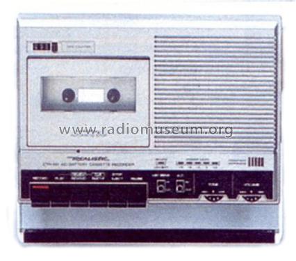 Realistic CTR-68 14-808; Radio Shack Tandy, (ID = 1771345) R-Player