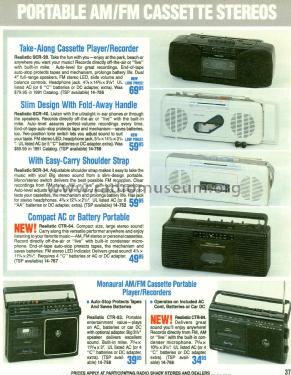 Realistic CTR-83 14-758; Radio Shack Tandy, (ID = 1784845) Radio