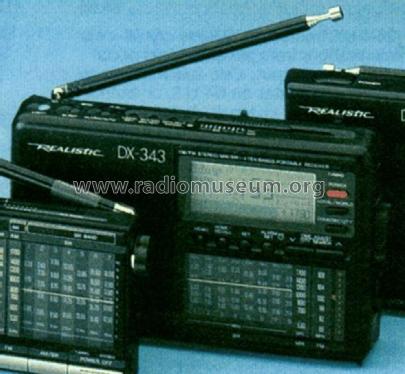 Realistic DX-343 20-218; Radio Shack Tandy, (ID = 1792861) Radio
