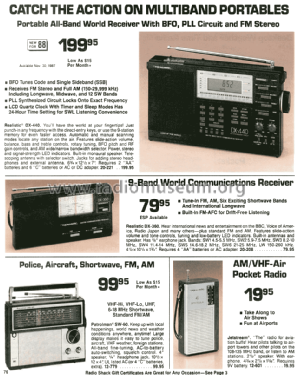 Realistic DX-440 20-221; Radio Shack Tandy, (ID = 1355572) Radio