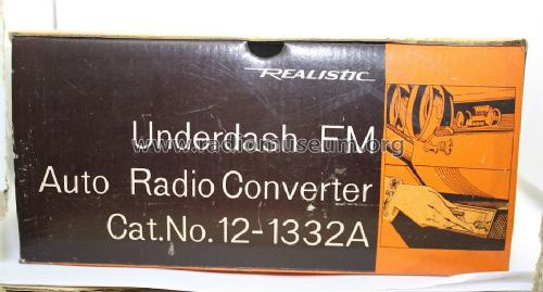 Realistic FM Converter 12-1332 ; Radio Shack Tandy, (ID = 1445074) Converter