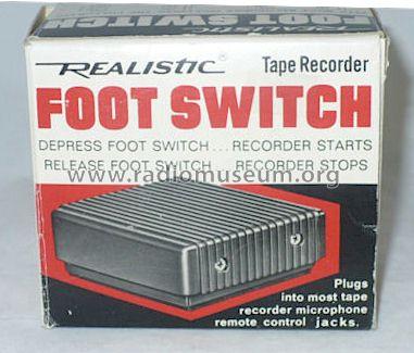 Realistic Foot Switch 44-610; Radio Shack Tandy, (ID = 1035283) Misc