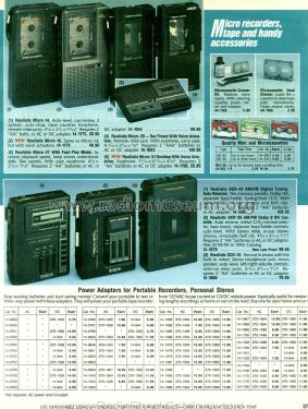 Realistic Micro-26 14-1043; Radio Shack Tandy, (ID = 1789382) R-Player