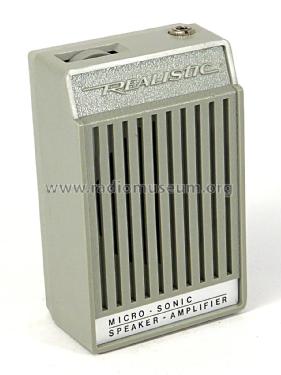 Realistic Micro-Sonic Speaker-Amplifier Cat No. 277-1008; Radio Shack Tandy, (ID = 2211058) Ampl/Mixer