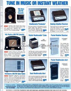 Realistic® MTA-15 Mod: 12-695; Radio Shack Tandy, (ID = 1764478) Radio