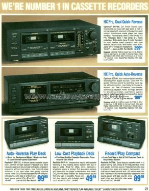 Optimus SCP-88 Portable Cassette Player (B-Grade)