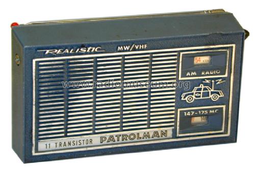 Realistic Patrolman 12-627 Ch= 10A6 ; Radio Shack Tandy, (ID = 776047) Radio