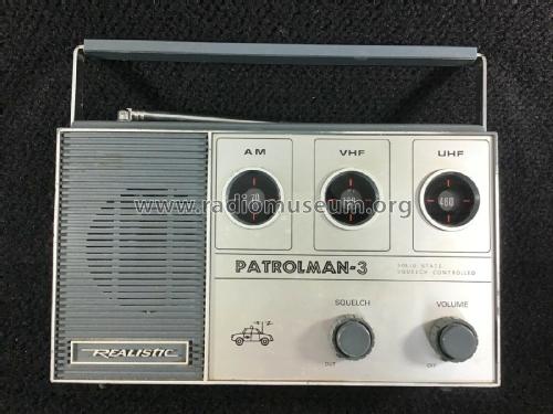 Realistic Patrolman-3 Solid State Squelch Controlled 12-770 ; Radio Shack Tandy, (ID = 2546069) Radio