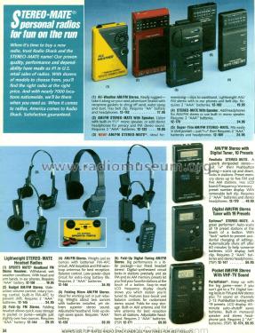 Realistic Porta Vision 12-174; Radio Shack Tandy, (ID = 1788739) Radio