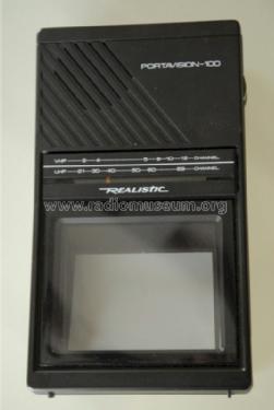 Realistic Portavision 100 Cat. No: 16-9106; Radio Shack Tandy, (ID = 1083578) Television