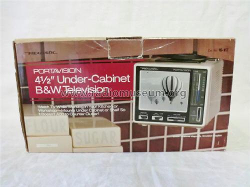 Realistic Portavision 16-117; Radio Shack Tandy, (ID = 1479515) Fernseh-E