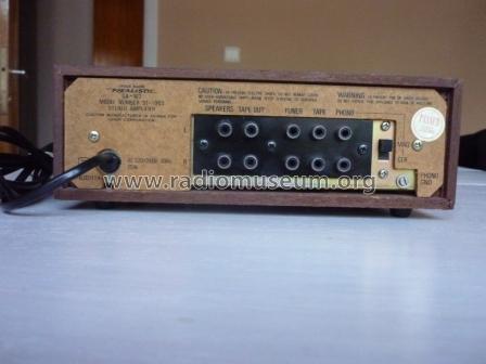 SA-102 Cat. No.= 31-1963; Radio Shack Tandy, (ID = 779110) Ampl/Mixer