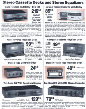 Realistic SCP-32 14-600; Radio Shack Tandy, (ID = 1355619) Sonido-V
