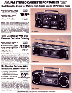 Realistic SCR-19 14-789; Radio Shack Tandy, (ID = 1327333) Radio