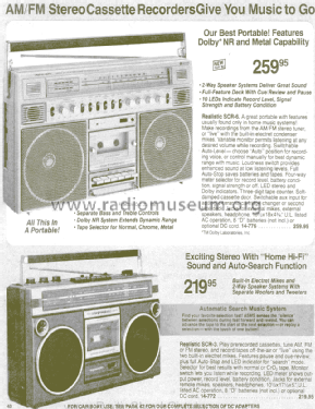 Realistic SCR-6 14-776; Radio Shack Tandy, (ID = 1375781) Radio