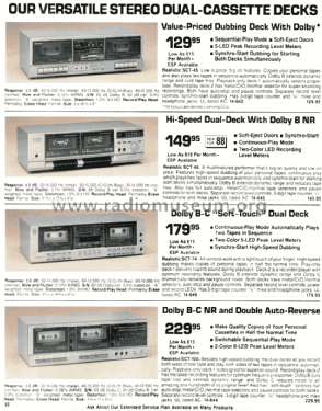 Realistic SCT-74 14-649; Radio Shack Tandy, (ID = 1341869) Enrég.-R