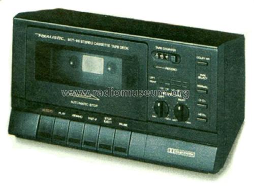 Realistic SCT-86 14-654; Radio Shack Tandy, (ID = 1778054) R-Player