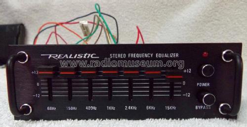 Realistic Stereo Frequency Equalizer 12-1867; Radio Shack Tandy, (ID = 2968709) Ampl/Mixer