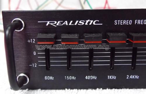 Realistic Stereo Frequency Equalizer 12-1867; Radio Shack Tandy, (ID = 2968710) Ampl/Mixer