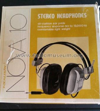 Realistic Stereo Headphones - NOVA 10 Cat. No. 33-1012C; Radio Shack Tandy, (ID = 1726698) Parlante