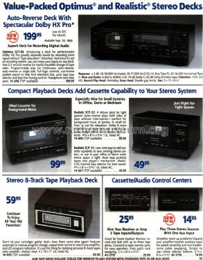 Realistic Tape Control Center 42-2115; Radio Shack Tandy, (ID = 1757112) Altri tipi