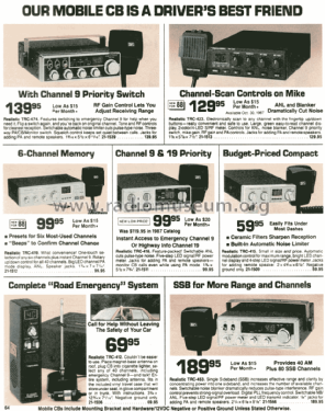 Realistic TRC-418 21-1511; Radio Shack Tandy, (ID = 1349591) Cittadina