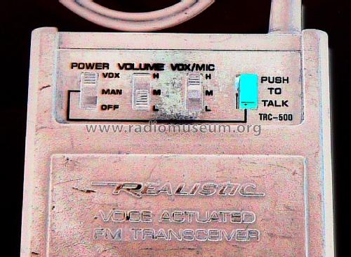 Realistic TRC-500 21-400; Radio Shack Tandy, (ID = 1979228) Amateur-D