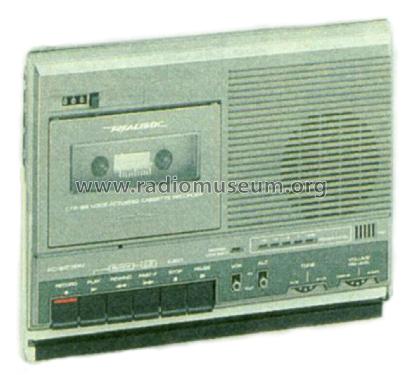 Realistic Voice Actuated Cassette Recorder CTR-69 No.: 14-1154; Radio Shack Tandy, (ID = 1780009) R-Player