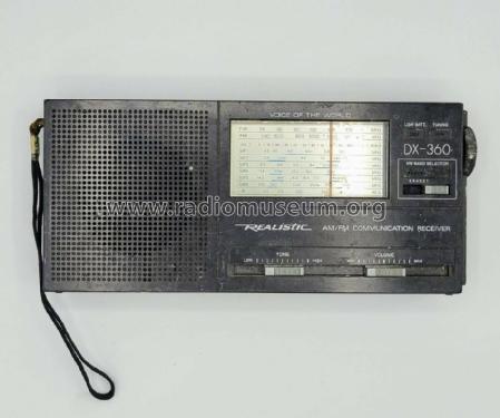 Realistic Voice of the World DX-360 20-208; Radio Shack Tandy, (ID = 2592980) Radio
