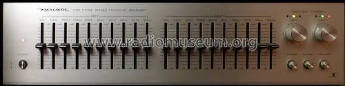 Realistic Wide Range Stereo Frequency Equalizer 31-2000A; Radio Shack Tandy, (ID = 1228885) Ampl/Mixer