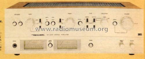 SA-2001 Cat. No.= 31-1962; Radio Shack Tandy, (ID = 2729778) Ampl/Mixer