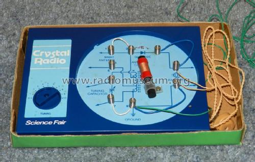 Science Fair Crystal Radio Kit 28-177; Radio Shack Tandy, (ID = 2733994) Crystal