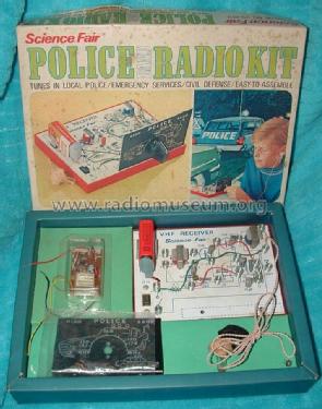 Science Fair Police Radio Kit 28-243; Radio Shack Tandy, (ID = 1392955) Kit