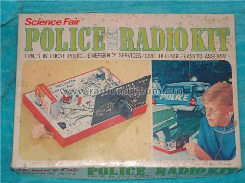 Science Fair Police Radio Kit 28-243; Radio Shack Tandy, (ID = 1392957) Kit
