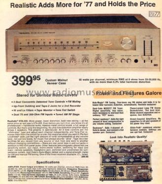 STA-235 Cat. No.= 31-2065; Radio Shack Tandy, (ID = 2721381) Radio