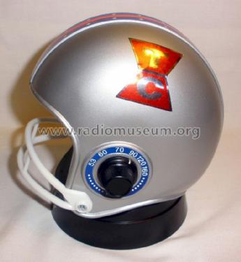 TC - AM Football Helmet Radio 12-955; Radio Shack Tandy, (ID = 1367047) Radio