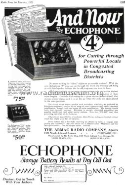 Echophone 4; Radio Shop, The (ID = 1543800) Radio